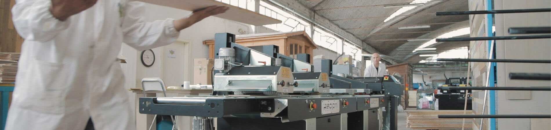 Wood fllor finishing machinery